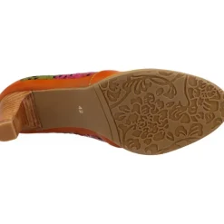 Escarpins|Talons*Laura Vita Alcbaneo 160 Camel